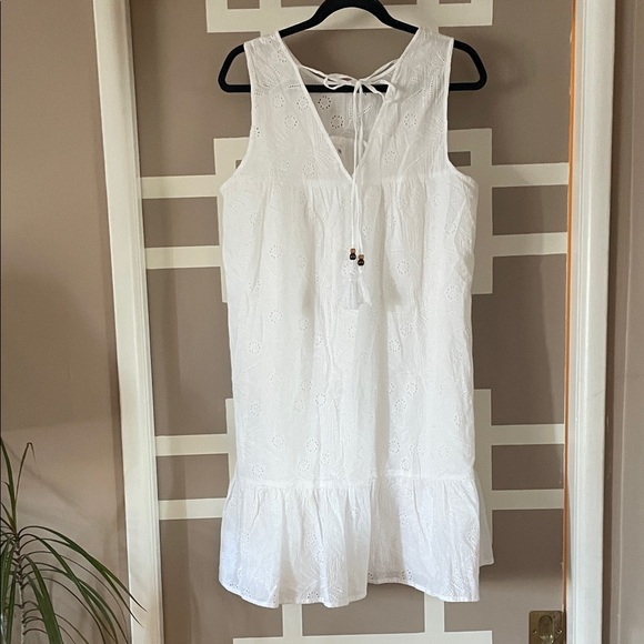 Lucky Brand Sleeveless White Dress NWOT - Picture 5 of 6